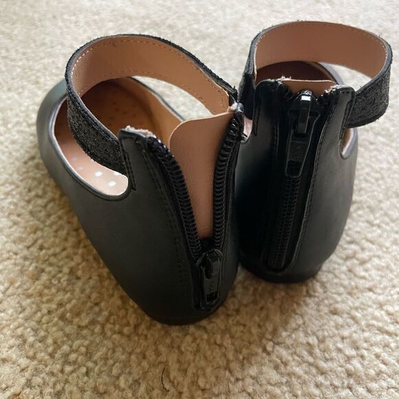 Wonder Nation Little and Big Girl Ballet Flats with Ankle Strap Size 13 - Picture 6 of 6